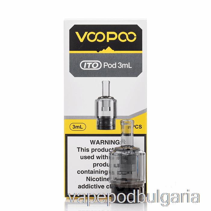 Vape 10000 Дръпки Voopoo Ito Replacement Pods 0.7ohm Ito Pods